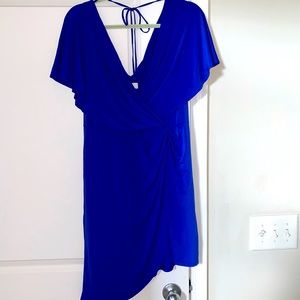 Flattering Blue Cocktail Dress